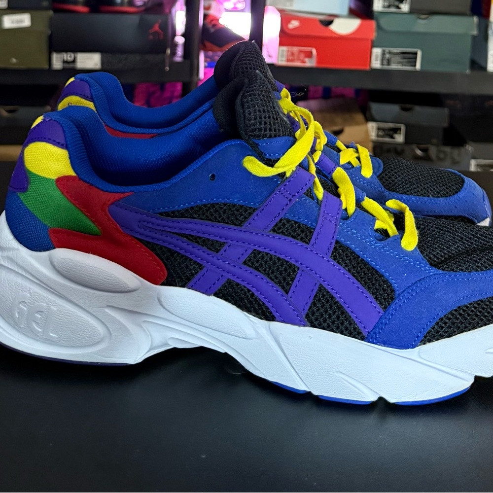 ASICS Gel-BND Menss Blue and Black Sneakers 11.5 - Picture 2 of 5
